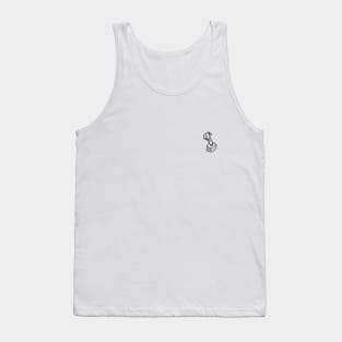 Joystick Line Drawing Tank Top